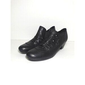 Rieker Antistress Slip On Leather Heeled Shoes 40